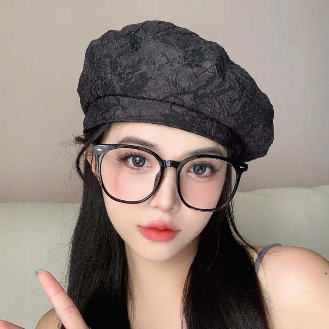 🔥🔥Louis vuitto*超轻黑框近视眼镜框女可配有度数素颜神器大脸显瘦防蓝光眼睛架