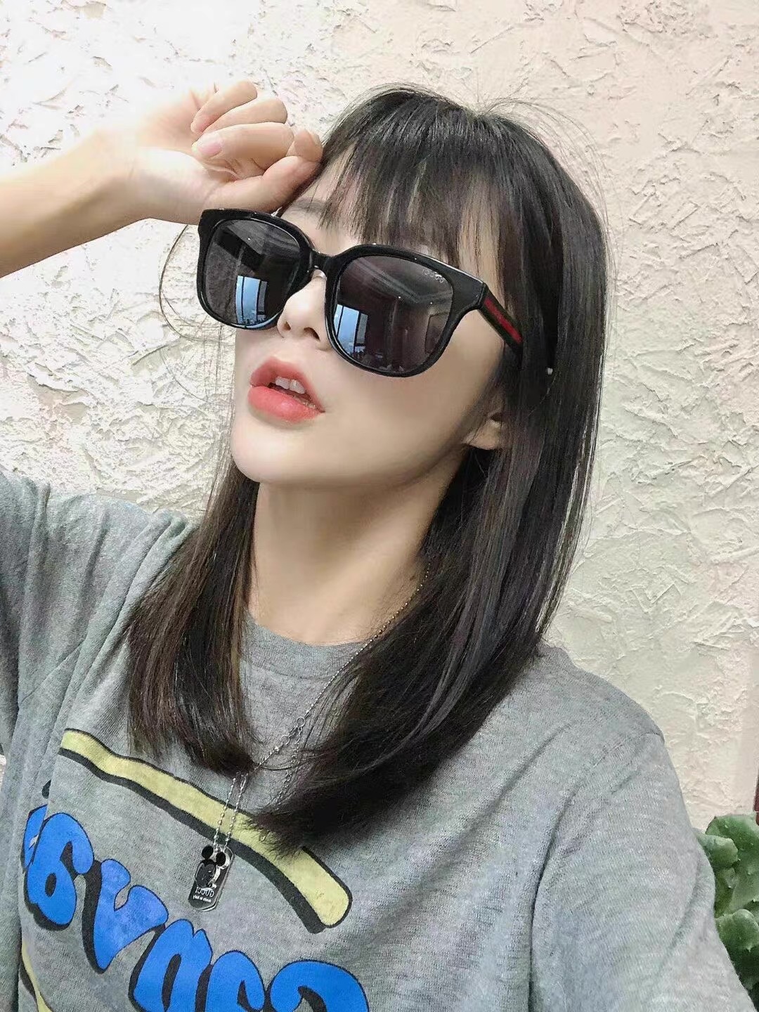 。。Gucc*经典时尚太阳眼镜潮男女开车墨镜大框素颜显脸小街拍旅游百搭