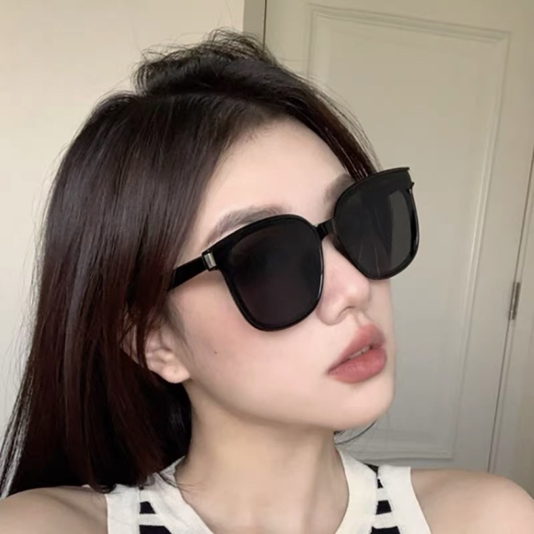 。。Louis vuitto*欧美方框轻偏光太阳眼镜时尚潮男女款高级感黑色防紫外线墨镜