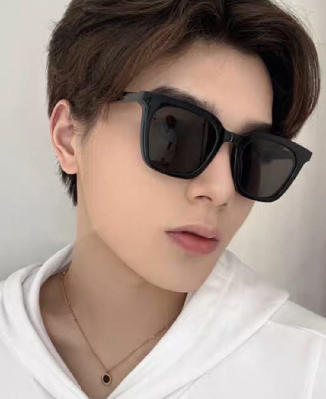 。。Gucc*韩版经典款墨镜UV400设计情侣百搭可配近视太阳眼镜