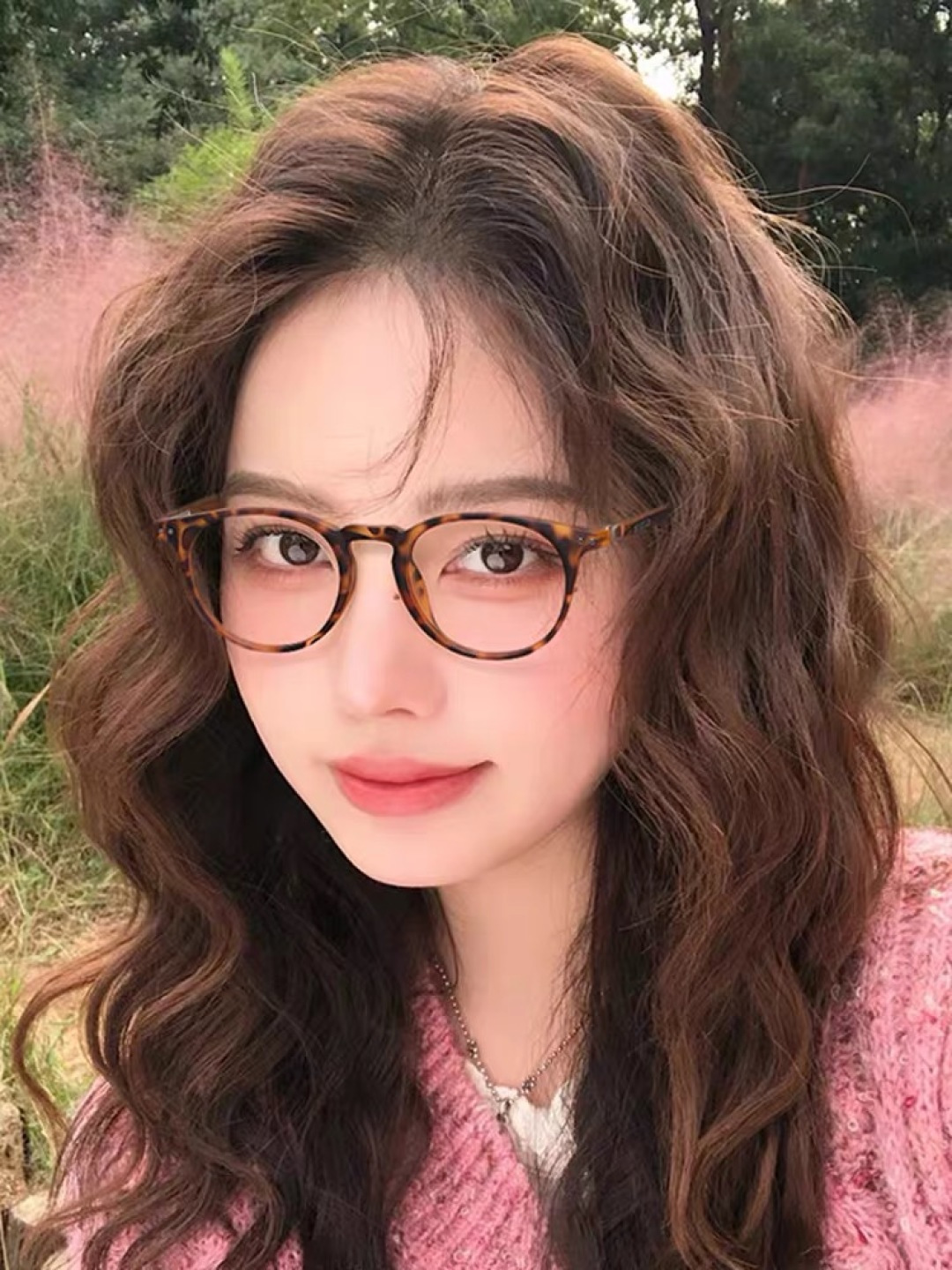 NO:367303,Chane* retro glasses for myopia women can match with high-quality, bare face, round frame, ultra-light anti-blue light glasses, sunglasses, sunglasses, chanel19860909Chane*复古眼镜近视女可配度数高级感素颜小脸圆框超轻防蓝光镜眼镜墨镜太阳镜,眼镜,chanel,glasses