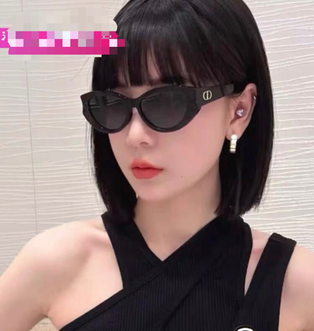 。。Dio*2025新时尚大框一体防晒户外欧美潮流太阳眼镜墨镜女款小红书ins