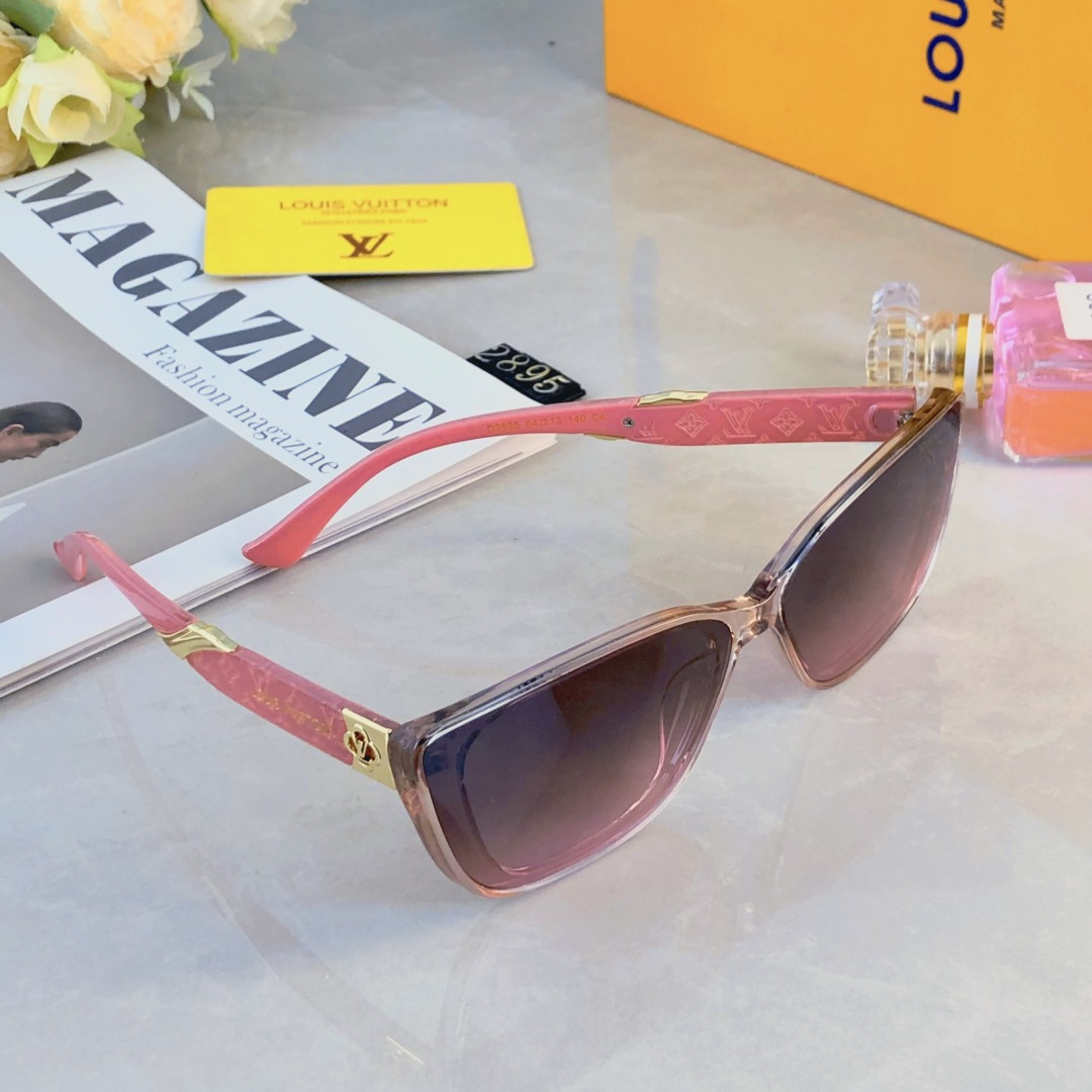 。。Louis vuitto*复古方形百搭黑色墨镜女网红高级感方圆脸显瘦太阳眼镜防晒