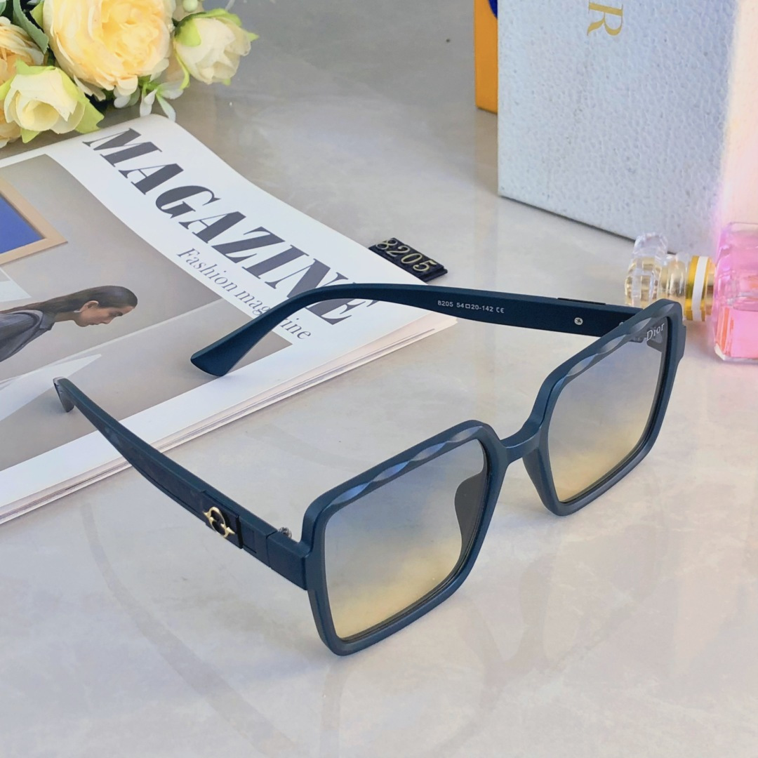 。。Dio*新品25新款大框方形墨镜女高级感时尚防紫外线