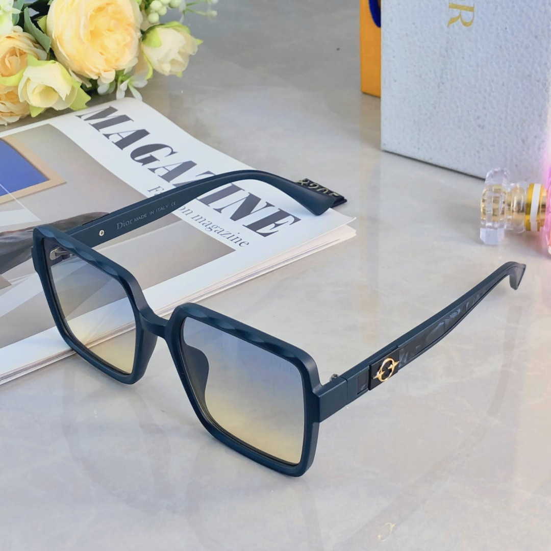 。。Dio*新品25新款大框方形墨镜女高级感时尚防紫外线