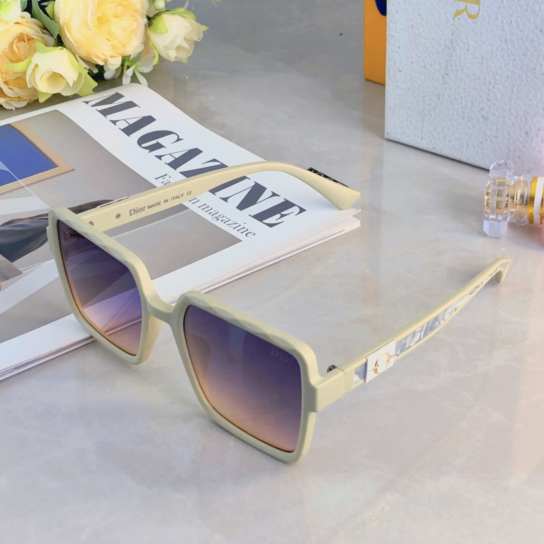 NO:368019,Dio* new 25 new large frame square sunglasses for women high-end fashion UV anti-light glasses sunglasses, glasses, dior19860909Dio*新品25新款大框方形墨镜女高级感时尚防紫外线眼镜墨镜太阳镜,眼镜,dior,glasses