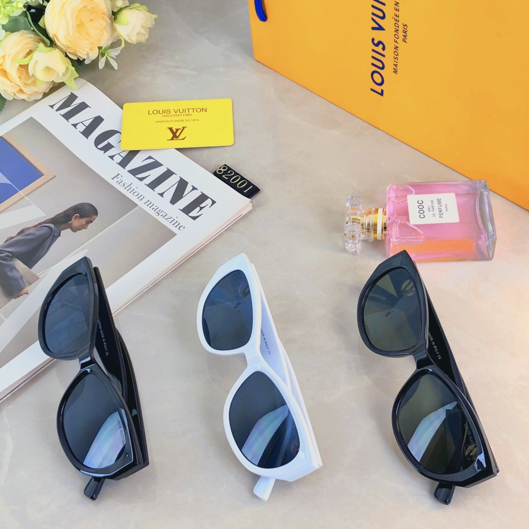。。Louis vuitto*韩版高级感网红时尚墨镜夏季旅行遮阳高级感大脸显脸小太阳镜