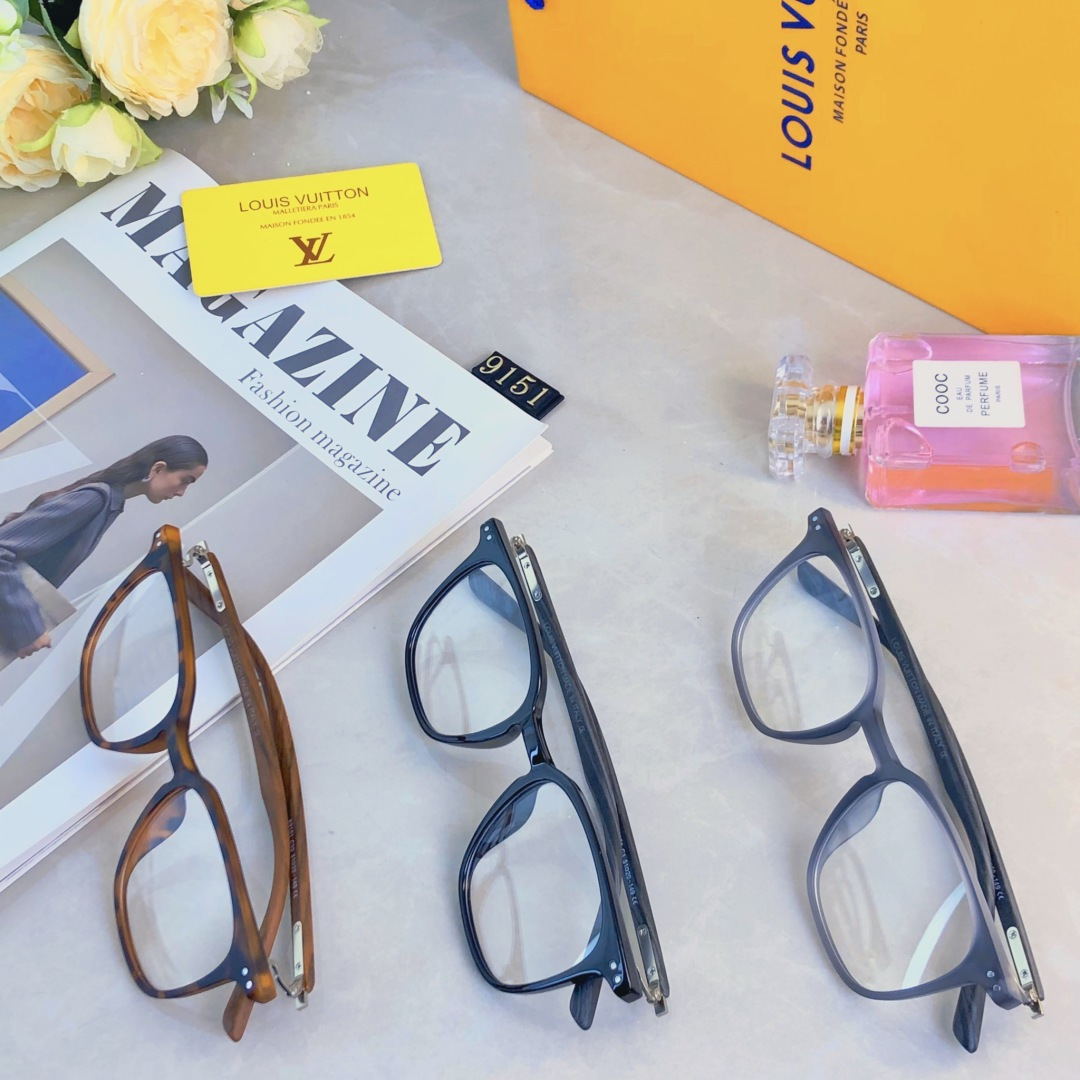 。。Louis vuitto*复古木纹眼镜框素颜防蓝光眼镜大框平光镜显脸小框架近视可配度数