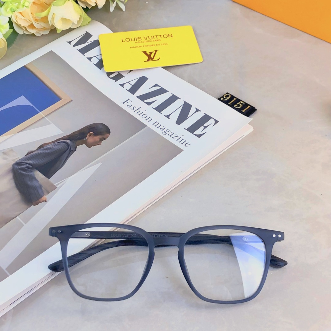 。。Louis vuitto*复古木纹眼镜框素颜防蓝光眼镜大框平光镜显脸小框架近视可配度数