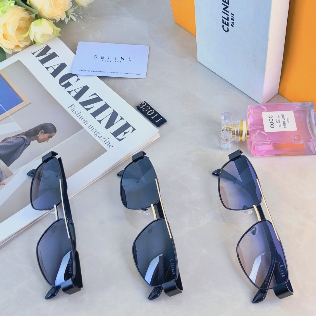 。。Celin*欧美爆款时尚个性蛤蟆太阳眼镜男墨镜女凯旋门大框显脸小防紫外线