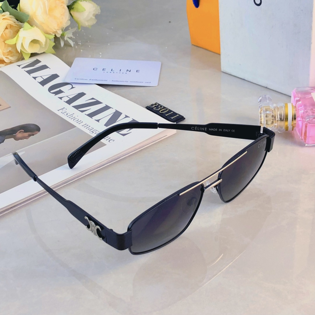 。。Celin*欧美爆款时尚个性蛤蟆太阳眼镜男墨镜女凯旋门大框显脸小防紫外线