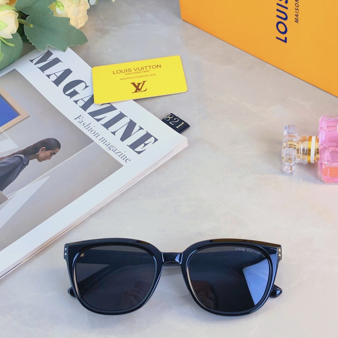 。。Louis vuitto*韩版大框偏光太阳眼镜男女素颜显瘦百搭墨镜防紫外线