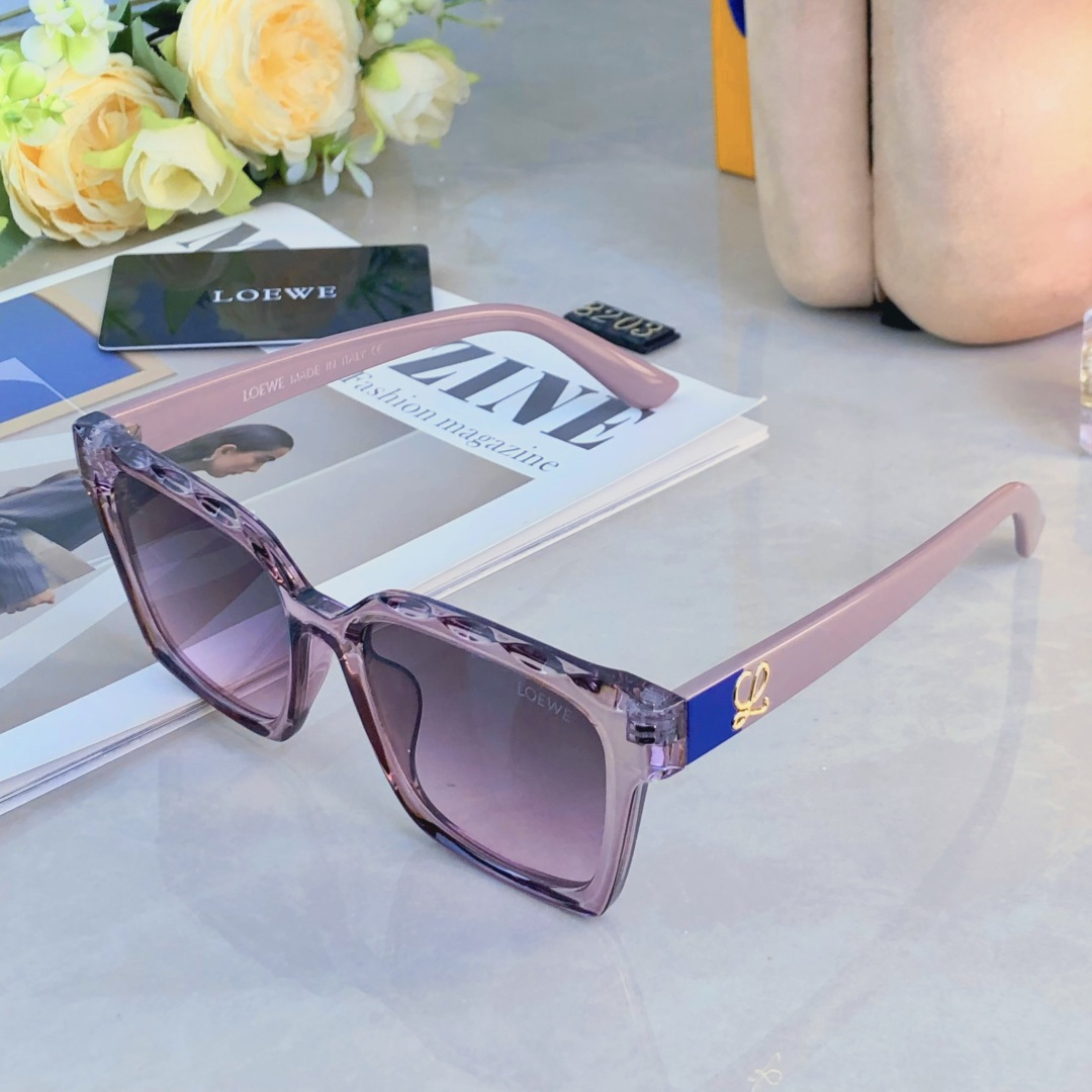。。Loew*2025新款个性高级感墨镜女高清街拍素颜网红太阳眼镜