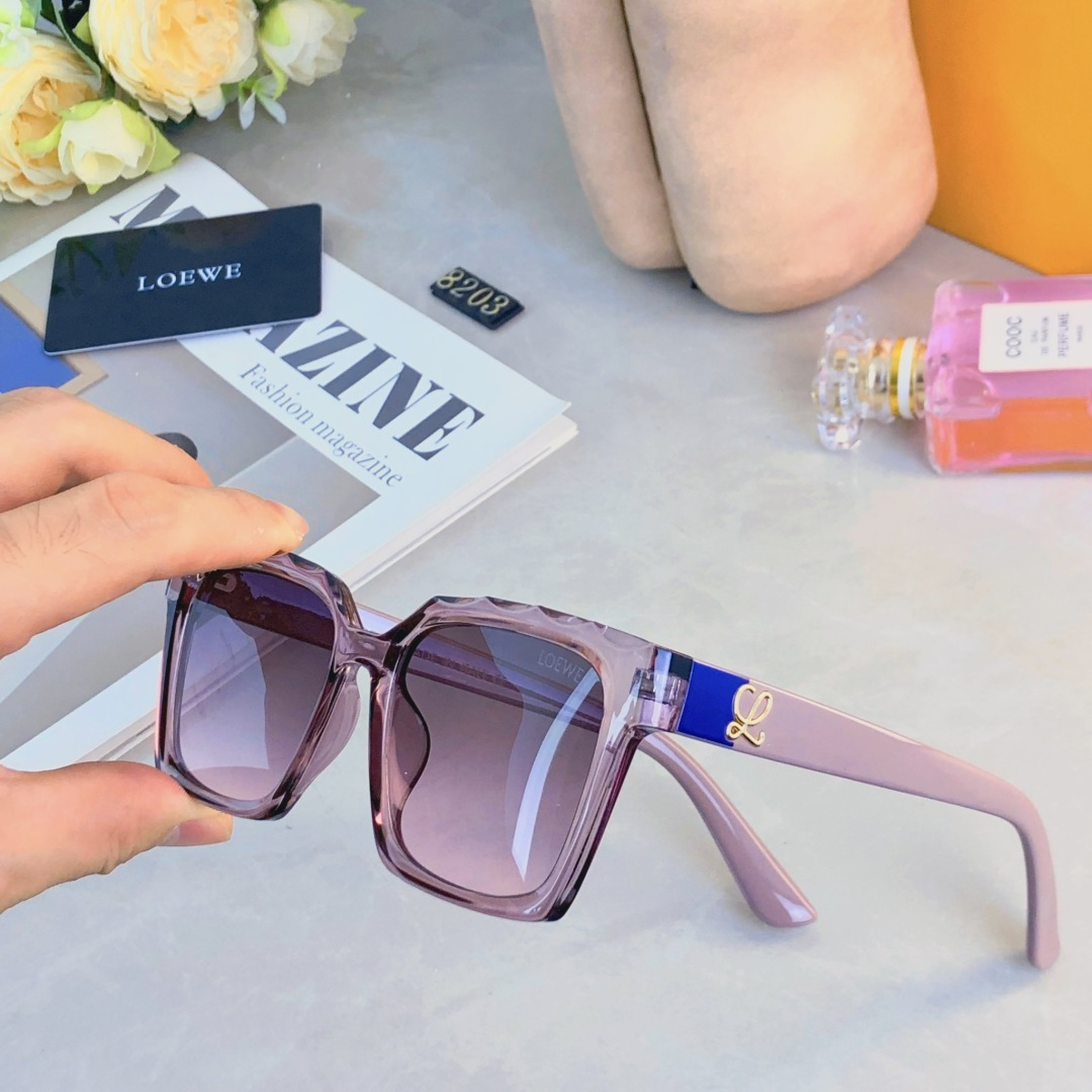 。。Loew*2025新款个性高级感墨镜女高清街拍素颜网红太阳眼镜