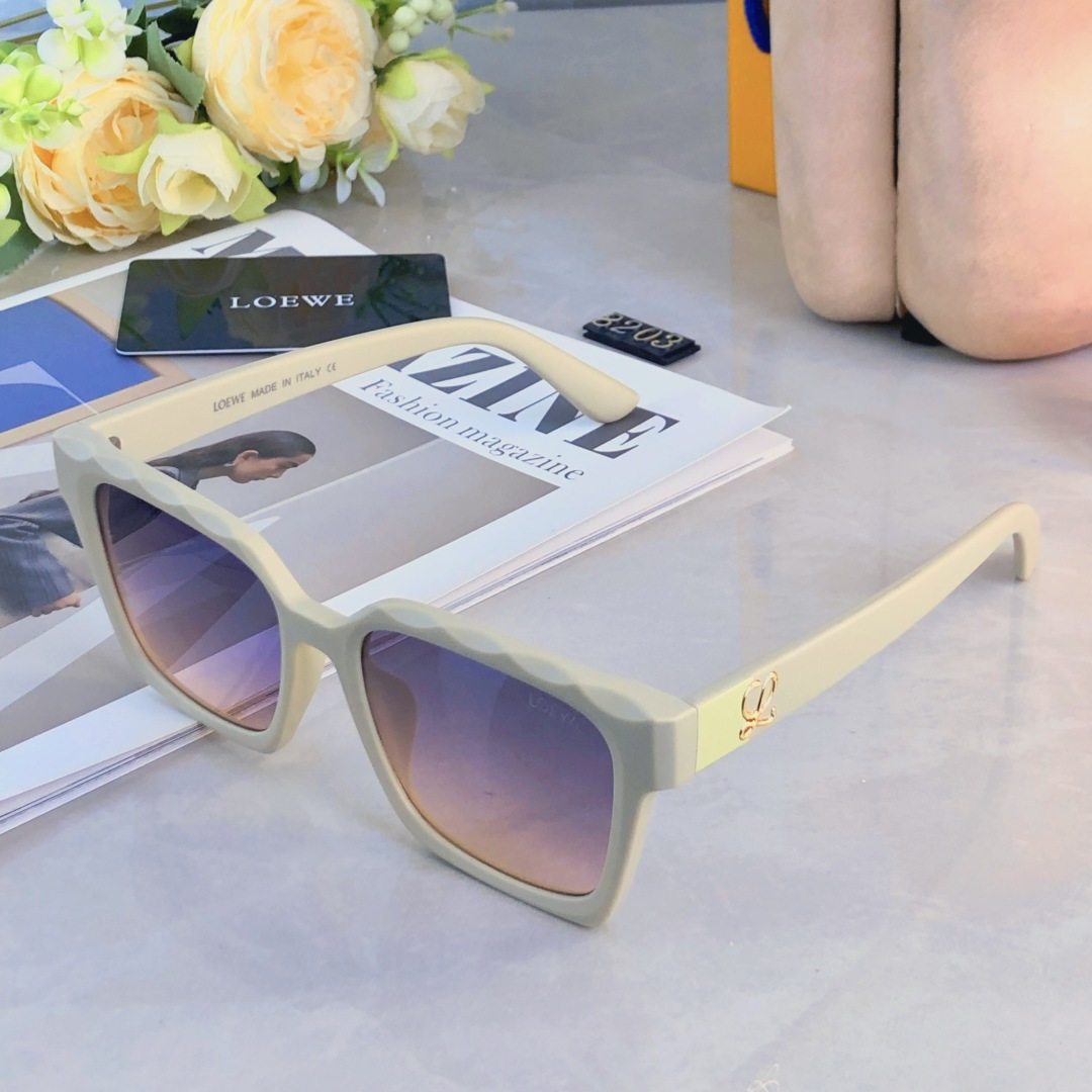 。。Loew*2025新款个性高级感墨镜女高清街拍素颜网红太阳眼镜
