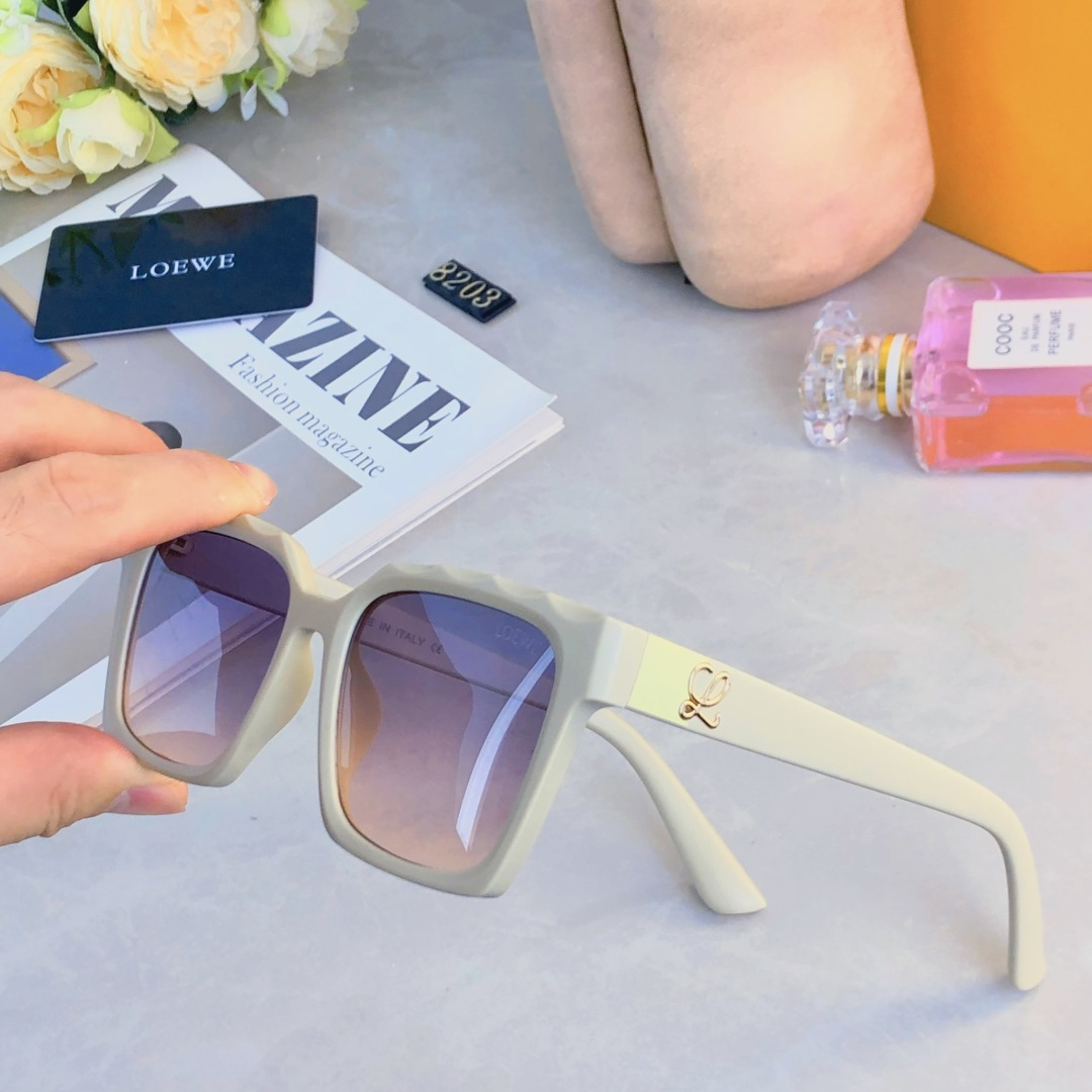 。。Loew*2025新款个性高级感墨镜女高清街拍素颜网红太阳眼镜