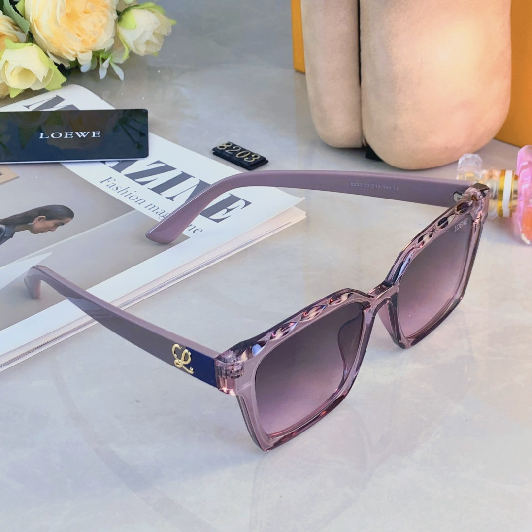 。。Loew*2025新款个性高级感墨镜女高清街拍素颜网红太阳眼镜
