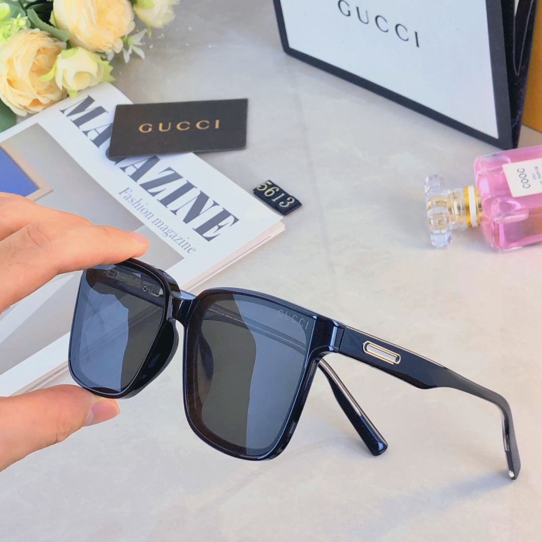 。。Gucc*新款可配曲面镜片墨镜 时尚潮流高颜值太阳镜 折弯镜片眼镜