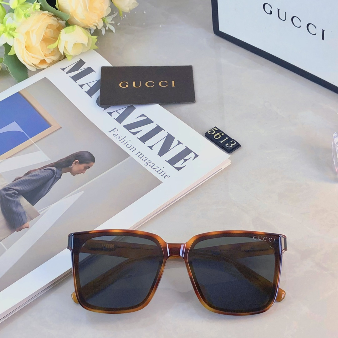 。。Gucc*新款可配曲面镜片墨镜 时尚潮流高颜值太阳镜 折弯镜片眼镜