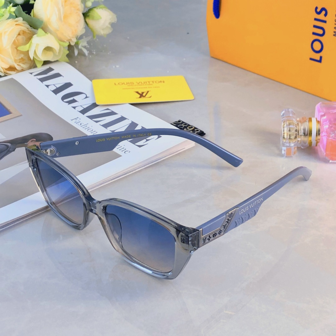 。。Louis vuitto*墨镜女高级感方形时尚复古韩版小框潮流时尚休闲设计太阳眼镜