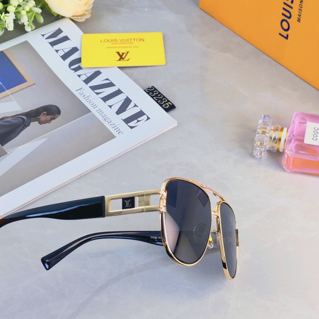 。。Louis vuitto*2025新款双梁太阳镜凹造型拍照墨镜帅气高颜值男女舒适眼镜