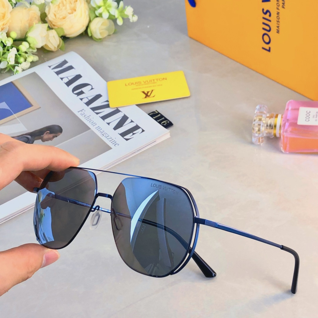 。。Louis vuitto*个性双梁男士高清偏光太阳眼镜潮流经典时尚开车专用防紫外线墨镜