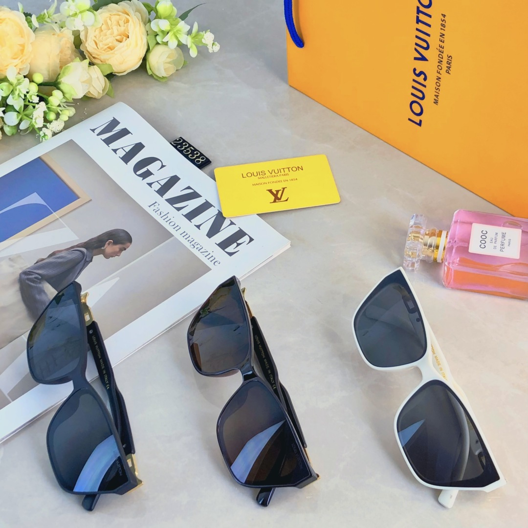 。。Louis vuitto*时尚新款太阳眼镜高品质高质感百搭遮阳潮酷大气