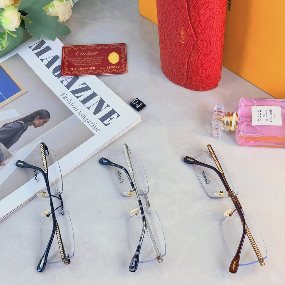 。。Cartie*井柏然同款超轻眼镜架男士高级感斯文痞帅近视眼镜框可配度数女士