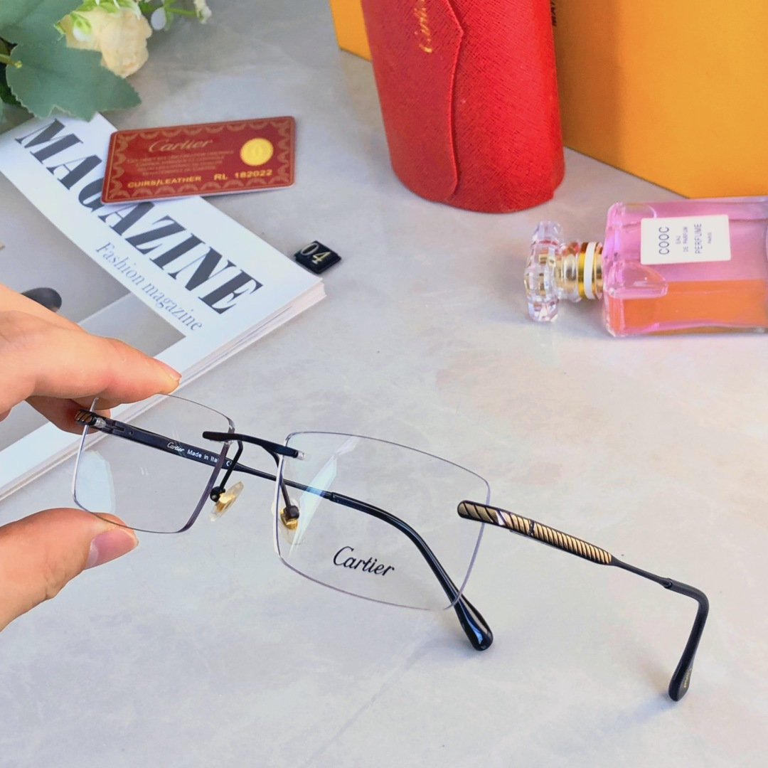 。。Cartie*井柏然同款超轻眼镜架男士高级感斯文痞帅近视眼镜框可配度数女士