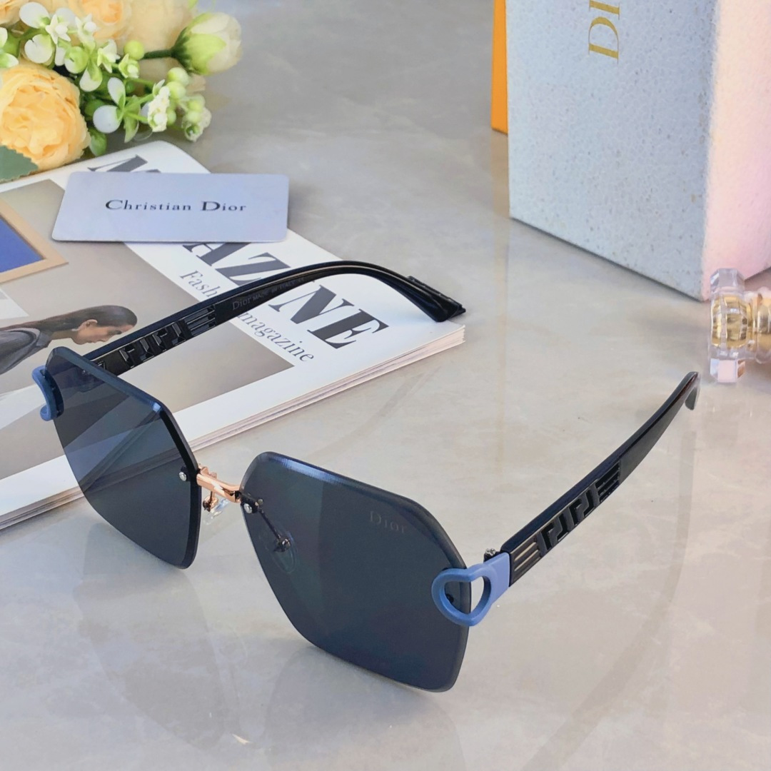 。。Dio*轻奢款太阳镜时尚百搭素颜防强光高级感防紫外线墨镜女款