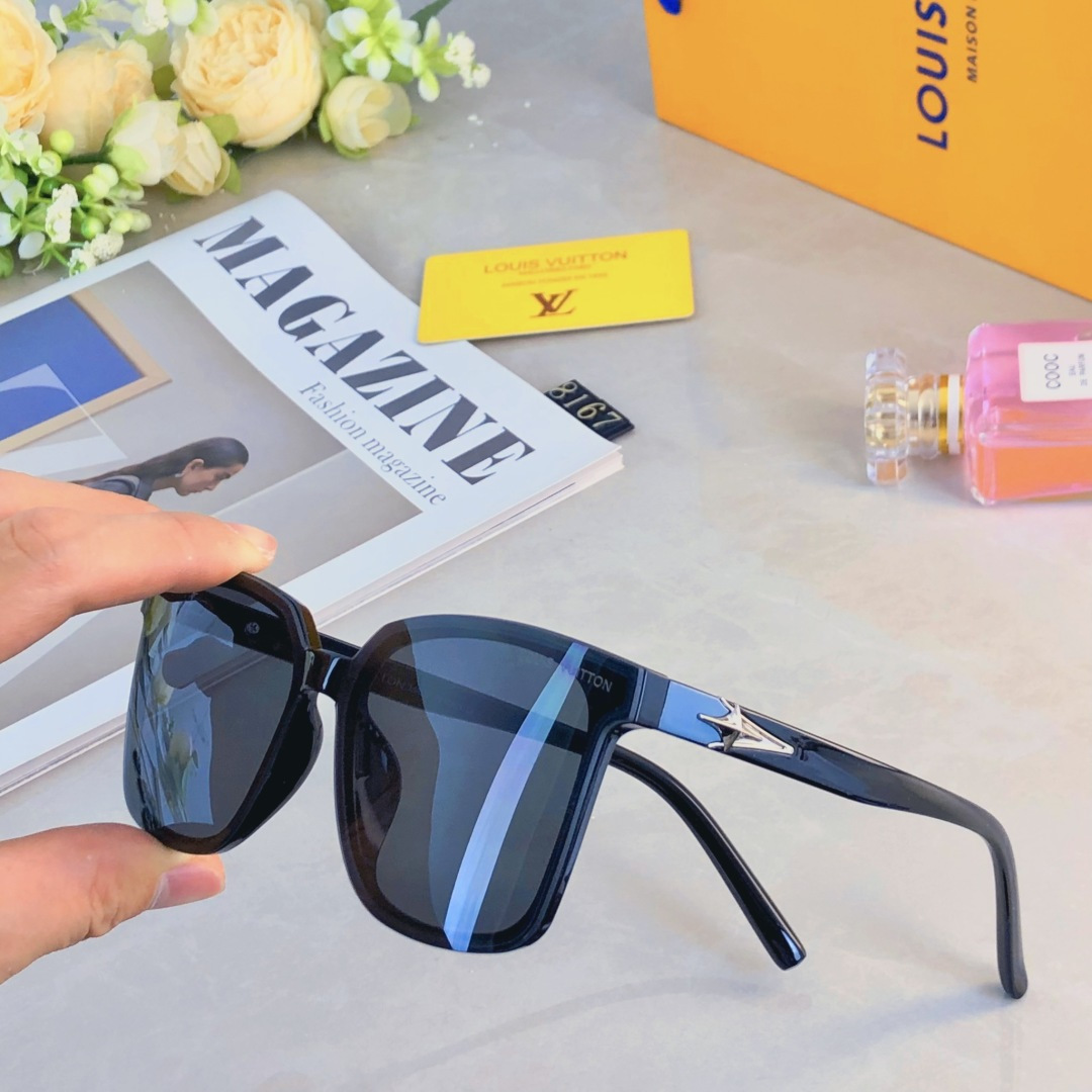 NO:369226,Louis vuitto* Zhang Ruoyun same style glasses college style high-end fashion trendy and fashionable sunglasses driving anti-ultraviolet rays, glasses, louis vuitton19860909Louis vuitto*张若昀同款眼镜学院风高级感潮流时尚素颜墨镜开车防紫外线,眼镜,louis vuitton,glasses