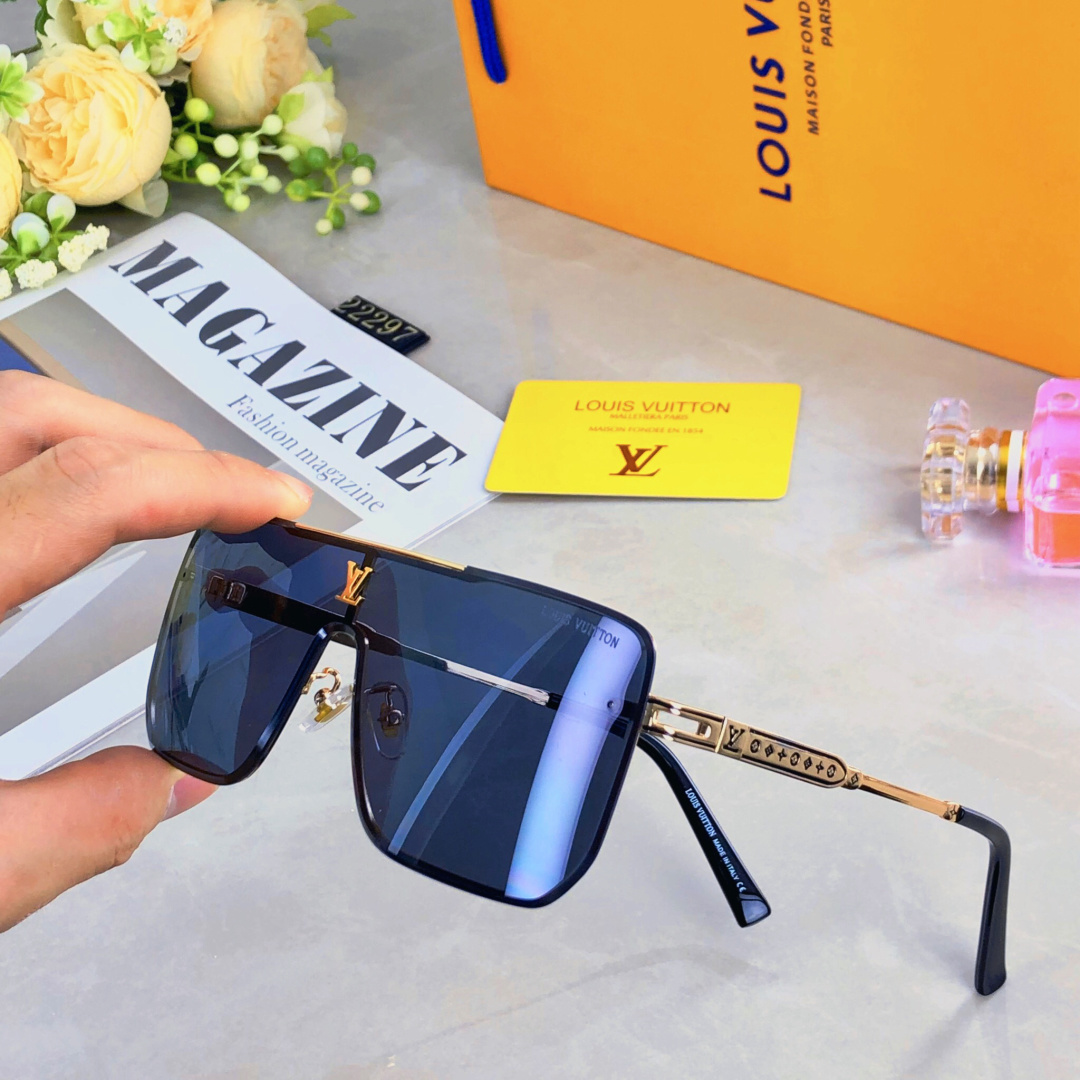 。。Louis vuitto*新款大框男女太阳镜  方框驾驶出游度假太阳镜 时尚休闲墨镜