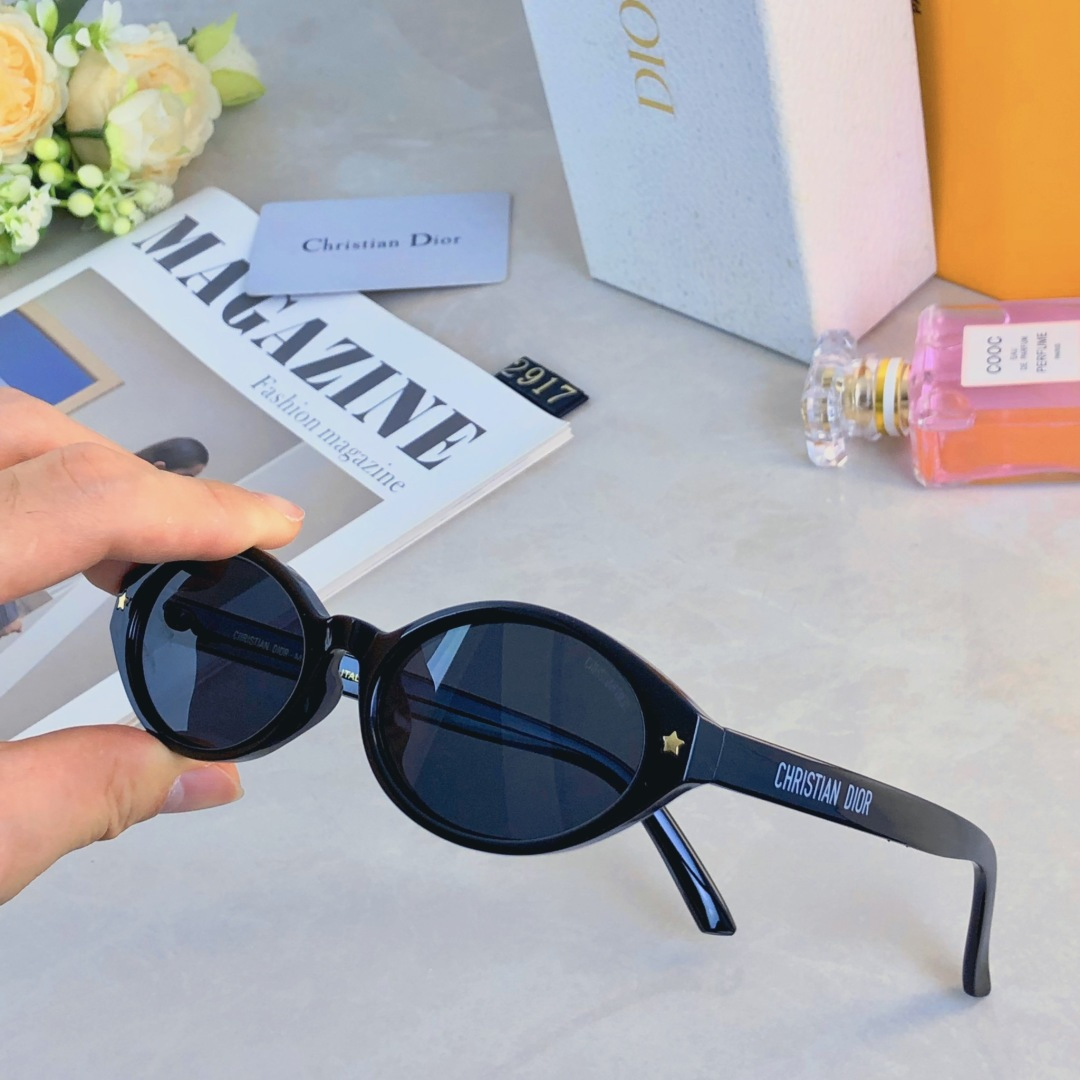 。。DIO*2025新款欧美时尚墨镜男女简约百搭高级感大牌欧美街拍太阳镜
