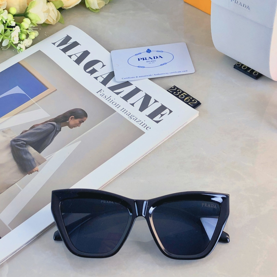 。。PRAD*2025新款欧美复古简约百搭墨镜男女高级大牌街拍太阳镜