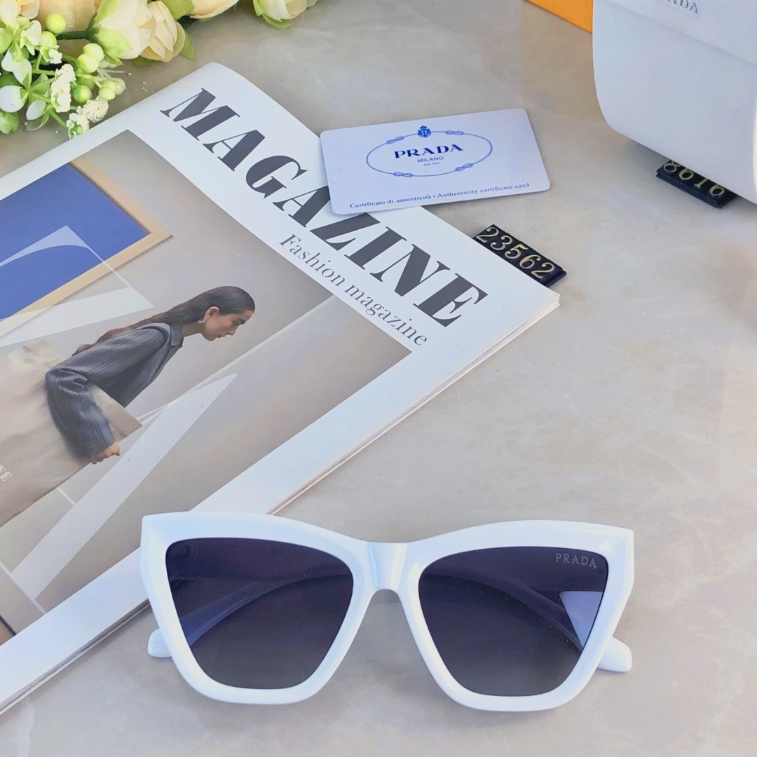 。。PRAD*2025新款欧美复古简约百搭墨镜男女高级大牌街拍太阳镜