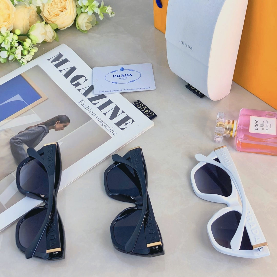 。。PRAD*2025新款欧美复古简约百搭墨镜男女高级大牌街拍太阳镜
