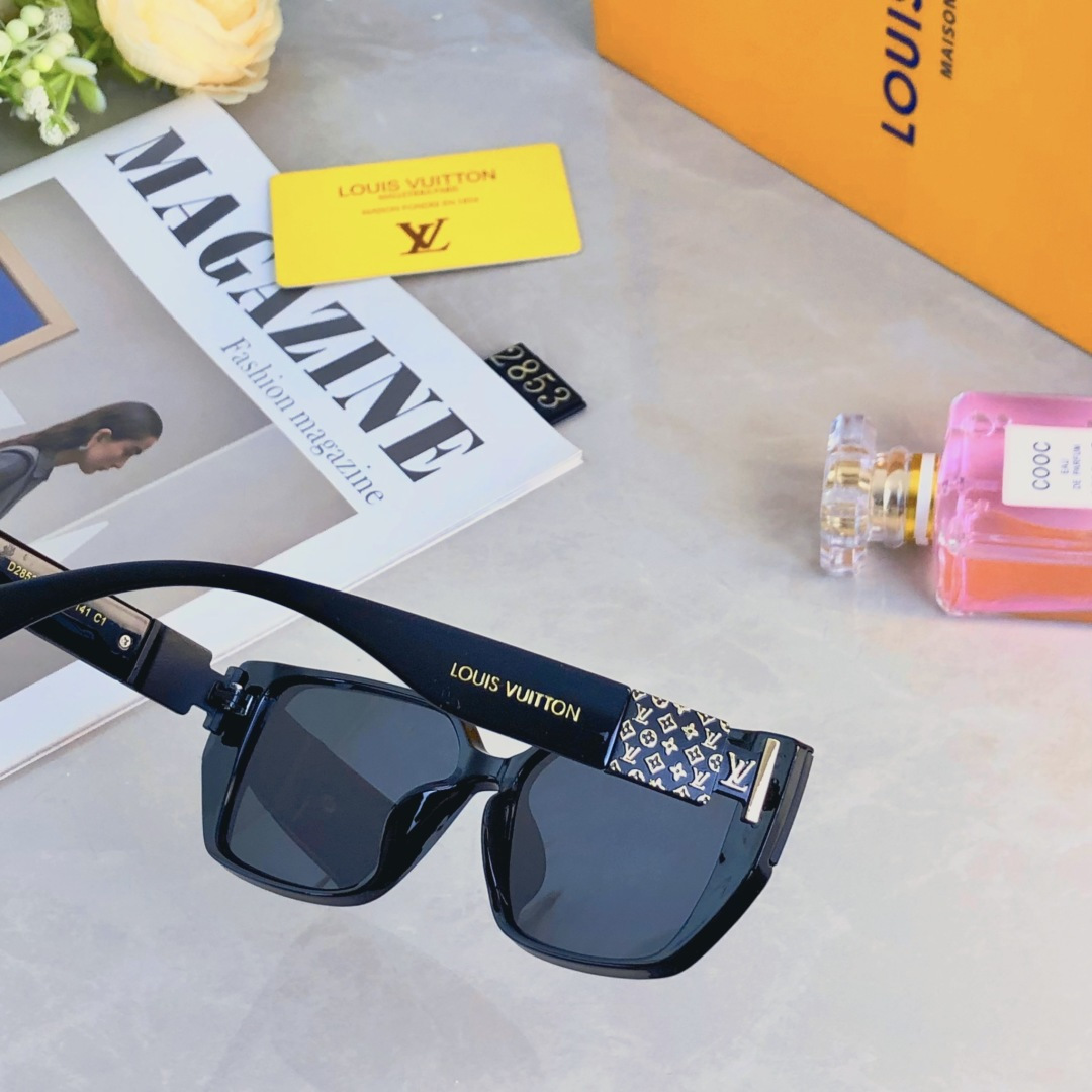 。。Louis vuitto*时尚高级感防紫外线ins度假拍照凹造型眼镜墨镜太阳眼镜