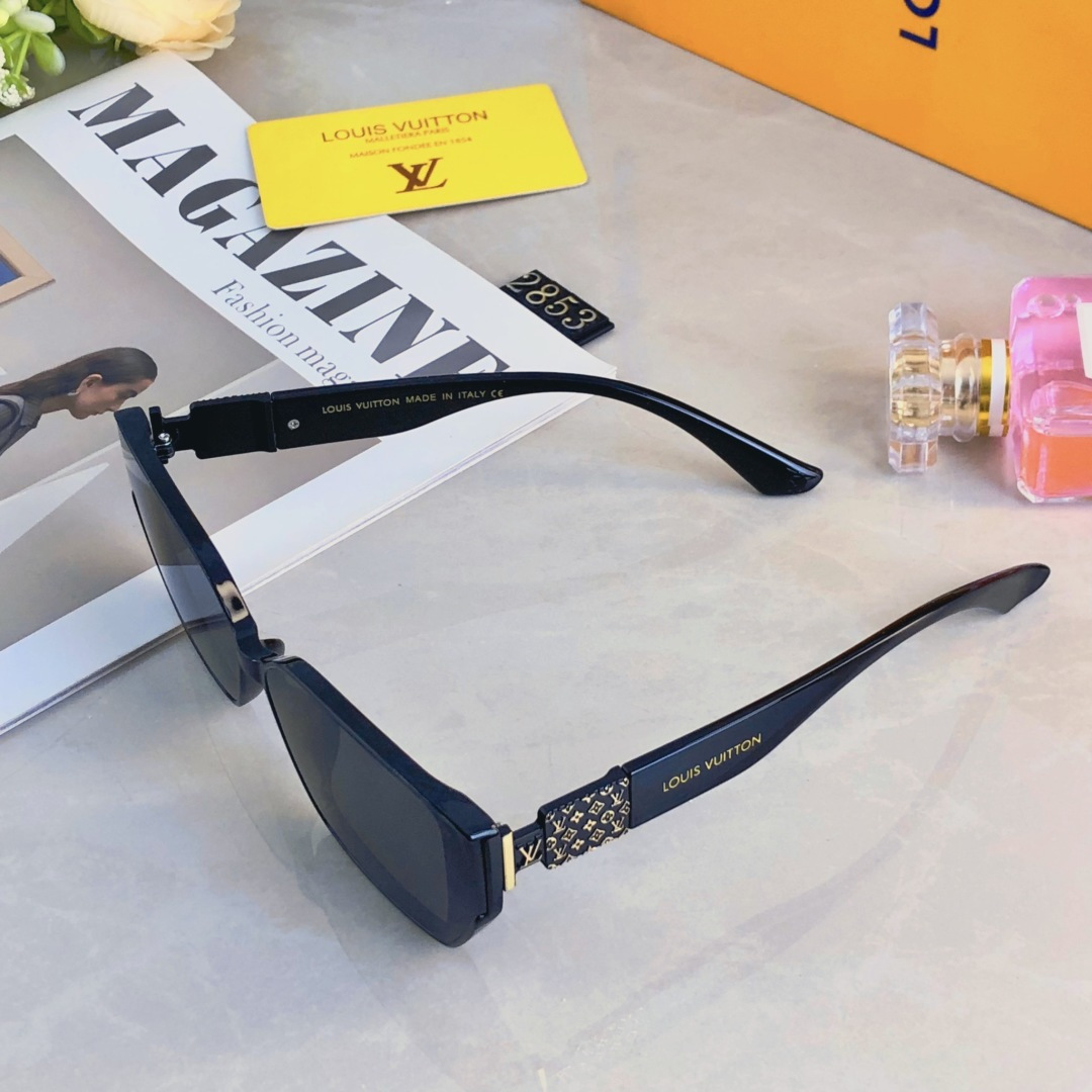 。。Louis vuitto*时尚高级感防紫外线ins度假拍照凹造型眼镜墨镜太阳眼镜