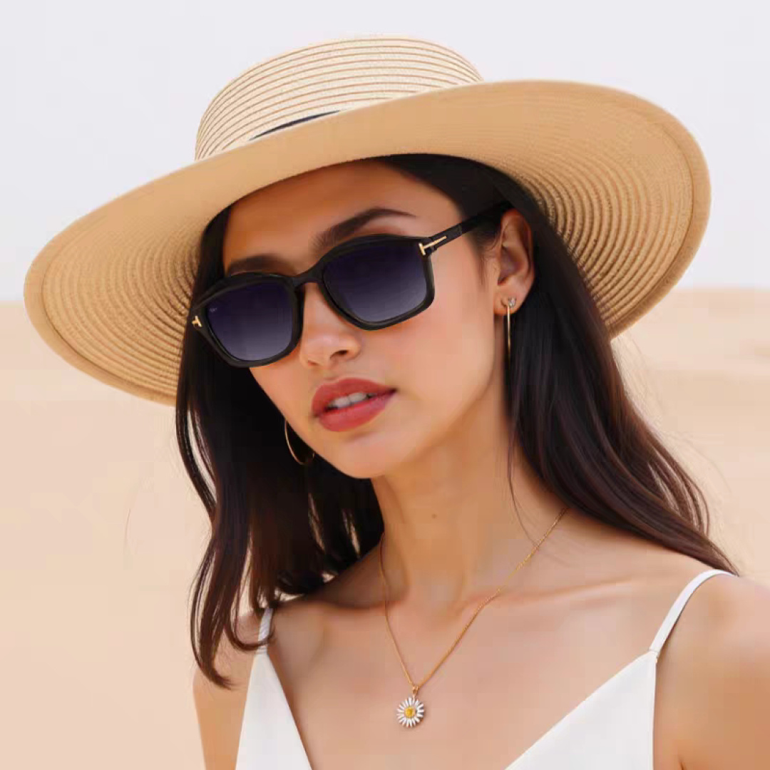 NO:370024,Tom For* Korean round frame sunglasses men and women internet celebrity style high-end ins trendy sunglasses UV anti-light glasses sunglasses sunglasses, glasses, tom ford19860909Tom For*韩系圆框太阳镜男女网红款高级感ins潮墨镜防紫外线眼镜墨镜太阳镜,眼镜,tom ford,glasses
