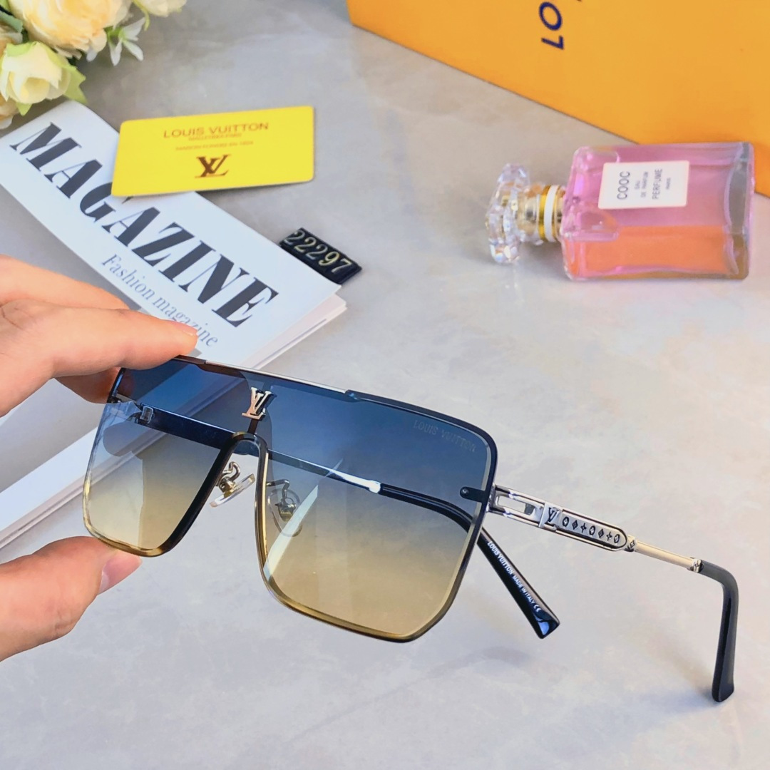 NO:370034,Louis vuitto* new style handsome sunglasses high-end European and American square metal frame pilot outdoor sunglasses UV anti-tide glasses sunglasses sunglasses, glasses, louis vuitton19860909Louis vuitto*新款痞帅墨镜高级感欧美方形金属框飞行员户外太阳镜防紫外线潮眼镜墨镜太阳镜,眼镜,louis vuitton,glasses