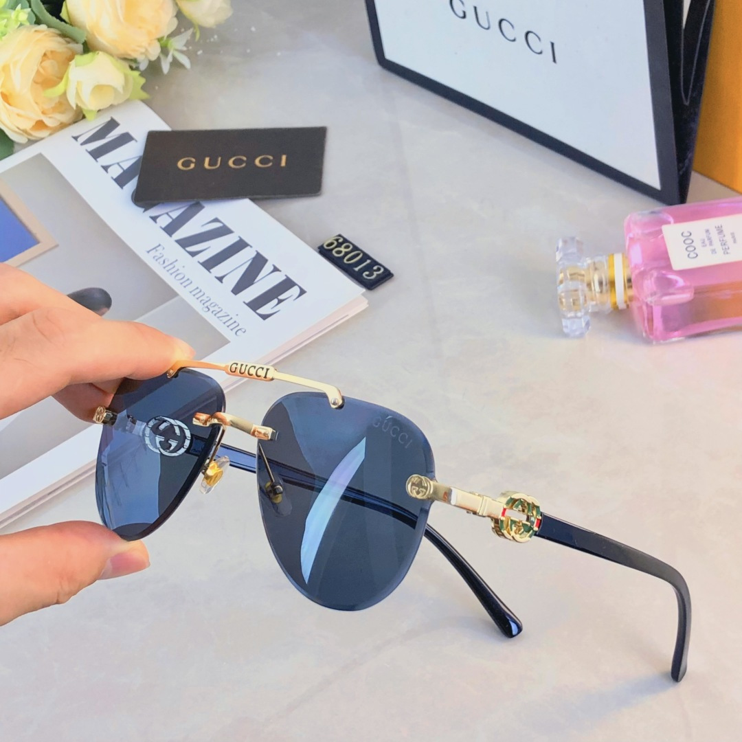NO:370054,Gucc* frameless edge cut sunglasses new European and American ins internet celebrity sunglasses fashion personality sunglasses sunglasses sunglasses sunglasses, glasses, gucci19860909Gucc*无框切边太阳镜新款欧美ins网红太阳眼镜时尚个性墨镜眼镜墨镜太阳镜,眼镜,gucci,glasses