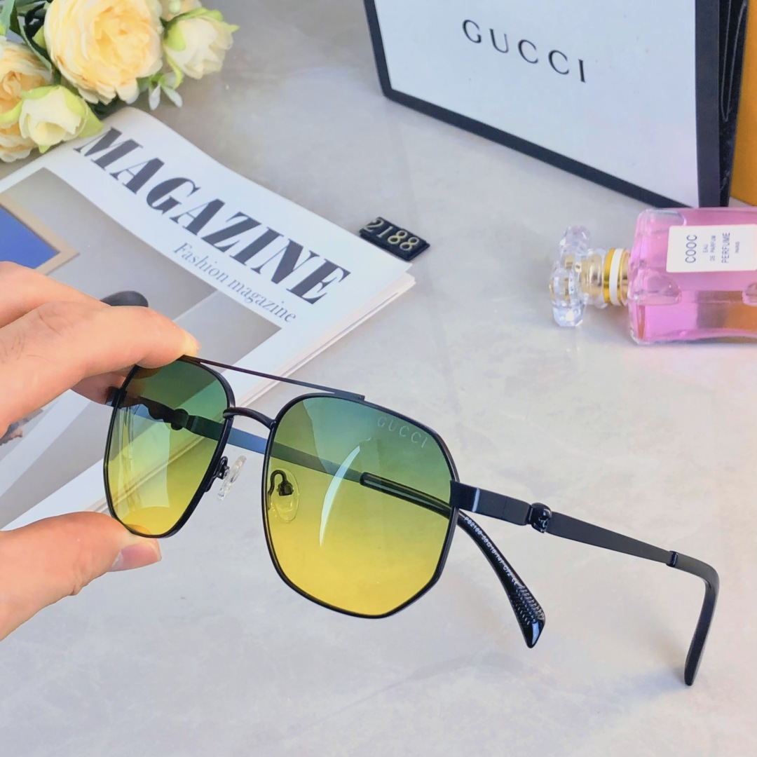NO:370075,GUCC* Men's square large frame driving and fishing special light sunglasses anti-high beam high beam metal large face sunglasses glasses sunglasses sunglasses, glasses, gucci19860909GUCC*男士方形大框开车钓鱼偏专用光墨镜防强光远光灯金属大脸太阳眼镜眼镜墨镜太阳镜,眼镜,gucci,glasses