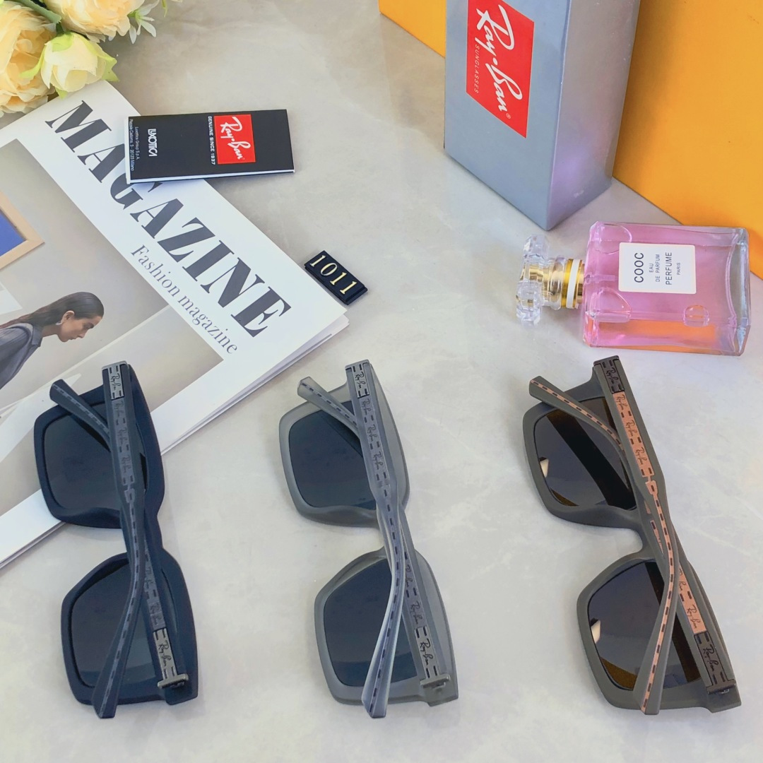 。。RAYBA*雷家跨境钢化玻璃爆款时尚太阳眼镜墨镜强光紫外线开车太阳镜