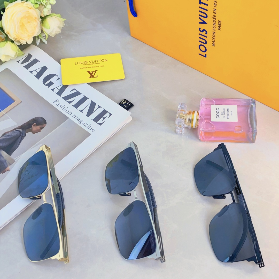 。。Louis vuitto*高清尼龙偏光太阳镜眼镜超轻无螺丝眼镜墨镜