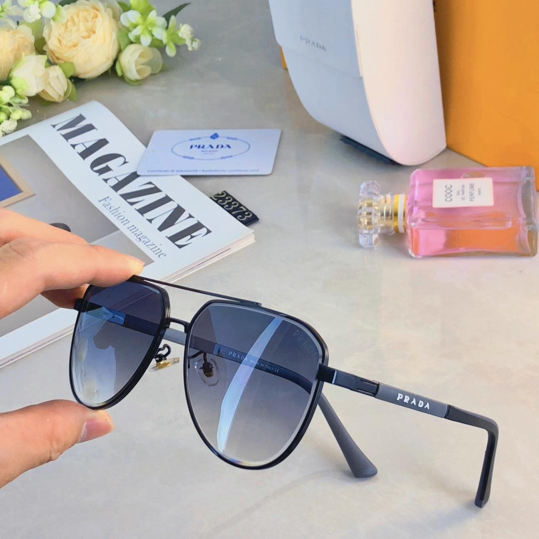 NO:370060,Prad* Fashion European and American Double Beam Sunglasses Men's Sun Protection and UV Business Sunglasses Women Outdoor Sun Visor Glasses Toad Glasses Sunglasses Sunglasses, Glasses, Prada19860909Prad*时尚欧美双梁太阳镜男防晒防紫外线商务墨镜女户外遮阳眼镜蛤蟆镜眼镜墨镜太阳镜,眼镜,prada,glasses