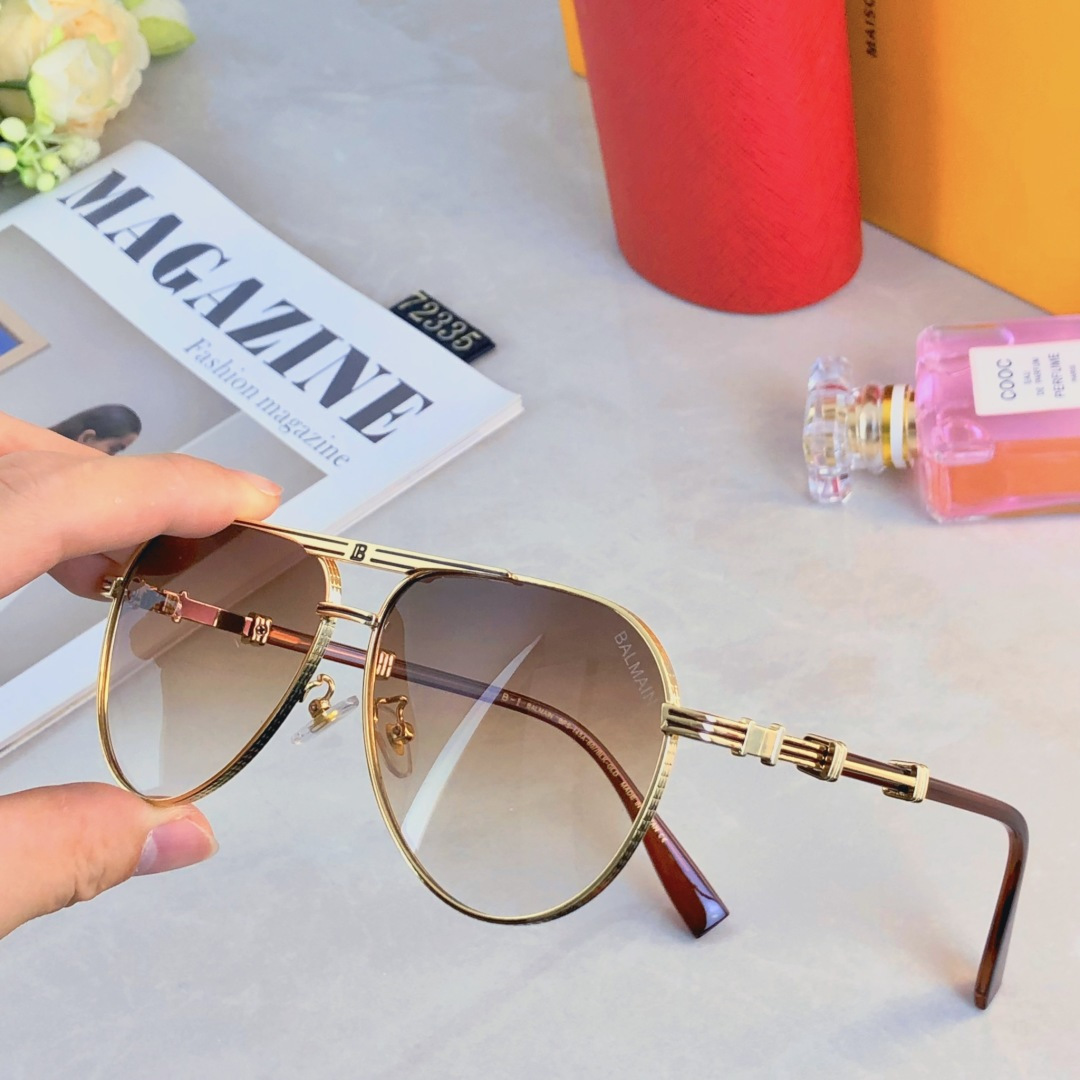 NO:370095,Balmain International Sunglasses European Version Metal Retro Style Simple French Elegant Sunglasses Glasses Sunglasses Sunglasses, Glasses, Balmain19860909巴尔曼国际太阳镜欧版金属复古风简约法式优雅墨镜眼镜墨镜太阳镜,眼镜,balmain,glasses