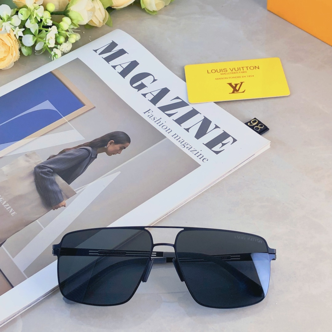 。。Louis vuitto*新高清尼龙偏光太阳镜男款高级感驾驶开车专用墨镜