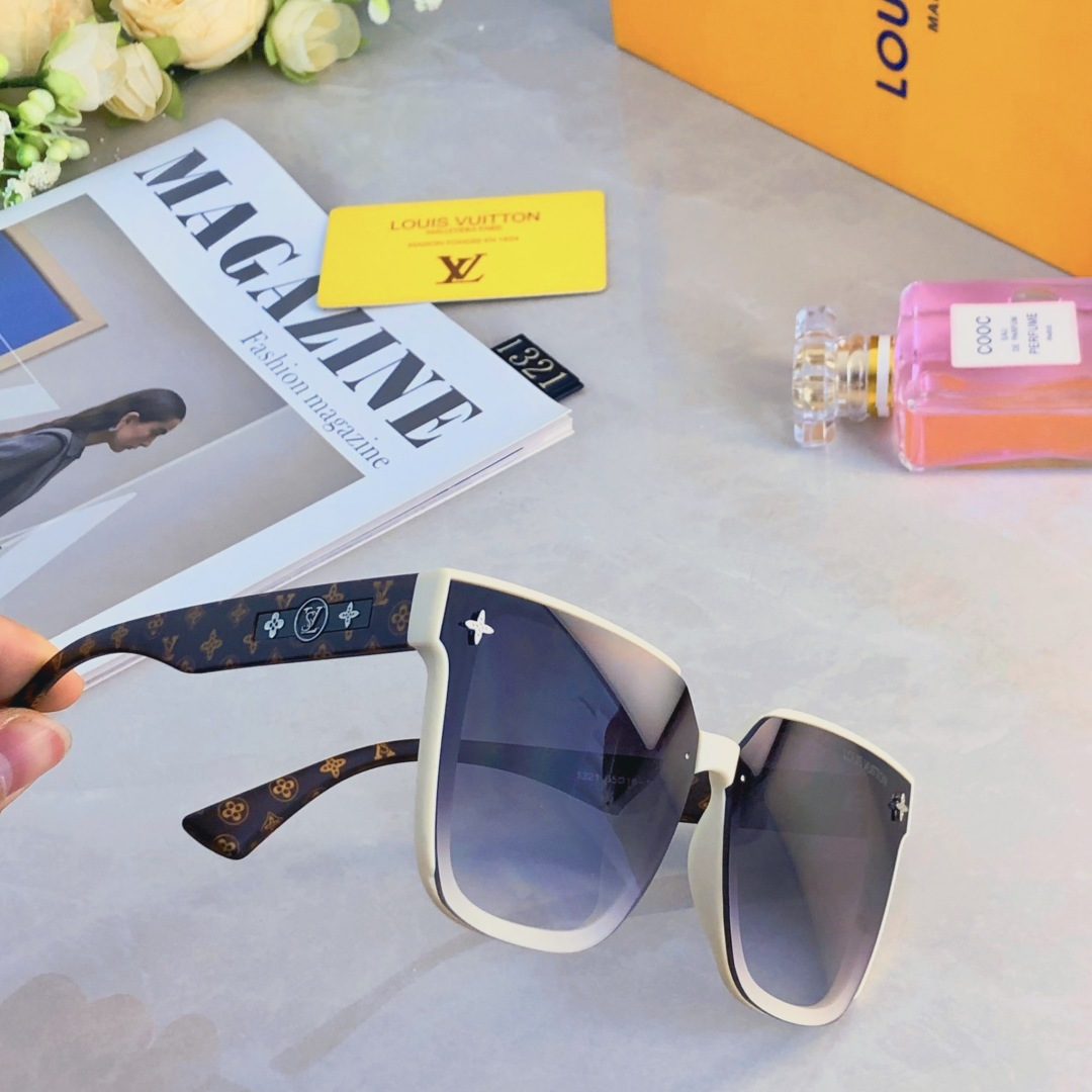 。。Louis vuitto*顶奢新款潮流方框墨镜高级感百搭防紫外线太阳眼镜