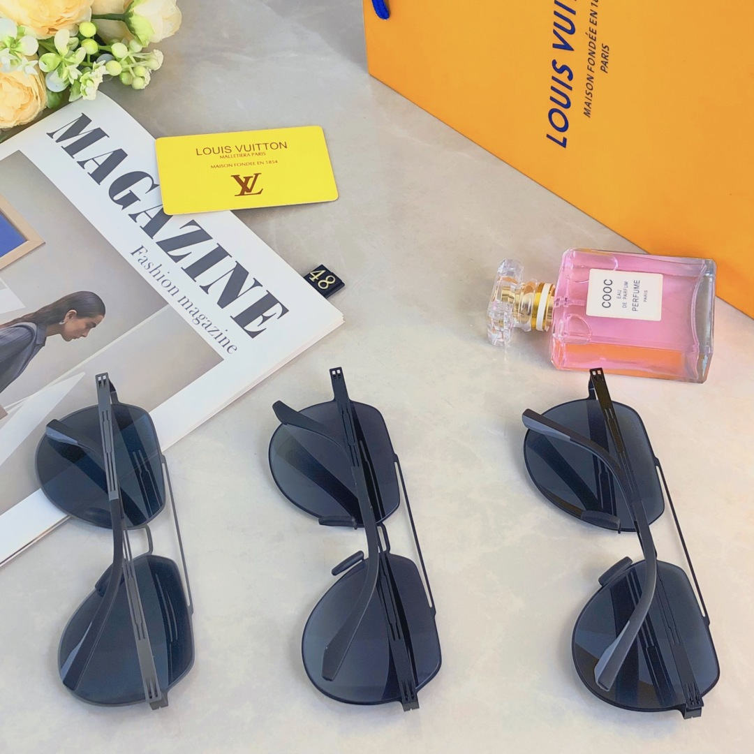 。。Louis vuitto*高清尼龙偏光太阳镜无焊接一体超轻无螺丝眼镜墨镜