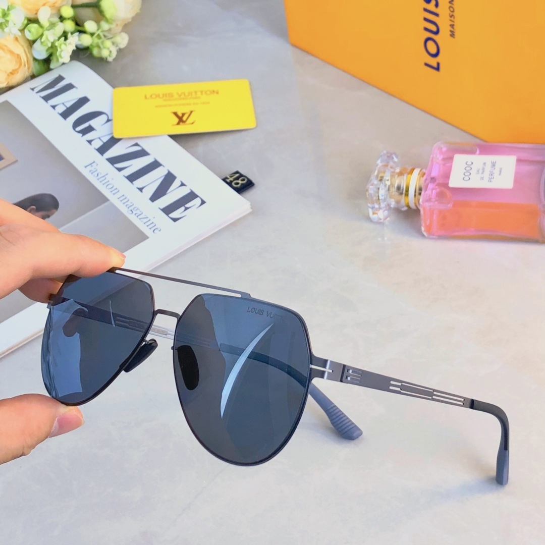 。。Louis vuitto*高清尼龙偏光太阳镜无焊接一体超轻无螺丝眼镜墨镜
